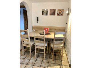 Essplatz in der Küche