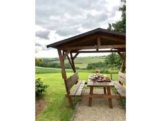 Frühstück mit Aussicht