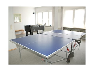 Spielzimmer Kicker Tischtennis