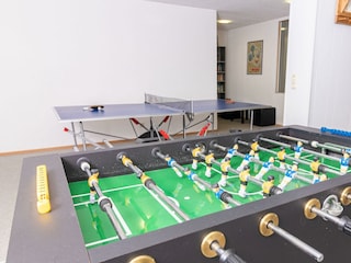 Spielzimmer Kicker Tischtennis