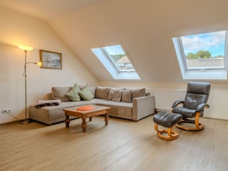 Ferienwohnung Feldmaus / Wohnbereich