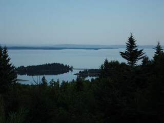 Aussicht vom Balkon