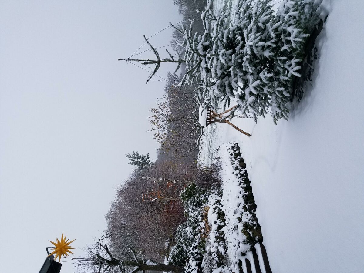 Terrasse im Advent