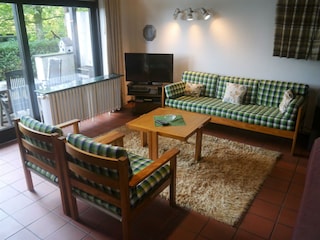 Ferienhaus Ammernann Wohnzimmer