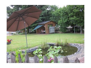 Teich im Garten