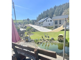 Fischteich im Garten