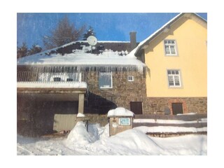 Haus Hubertus im Winter