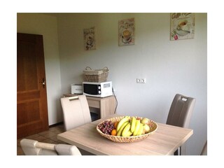 Essplatz in der Küche