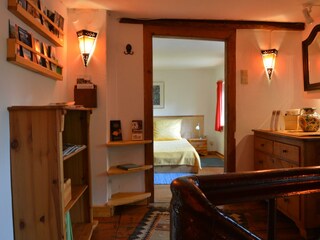 Flur mit Blick ins Doppelzimmer