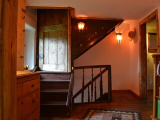 Aufgang zum Dachzimmer