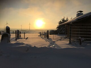 Sonnenaufgang Winter