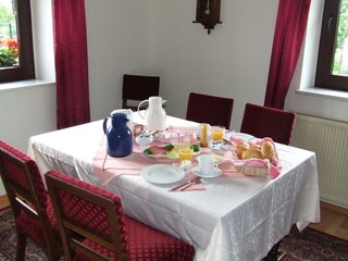 Frühstückstisch