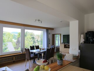 Blick aus Küche