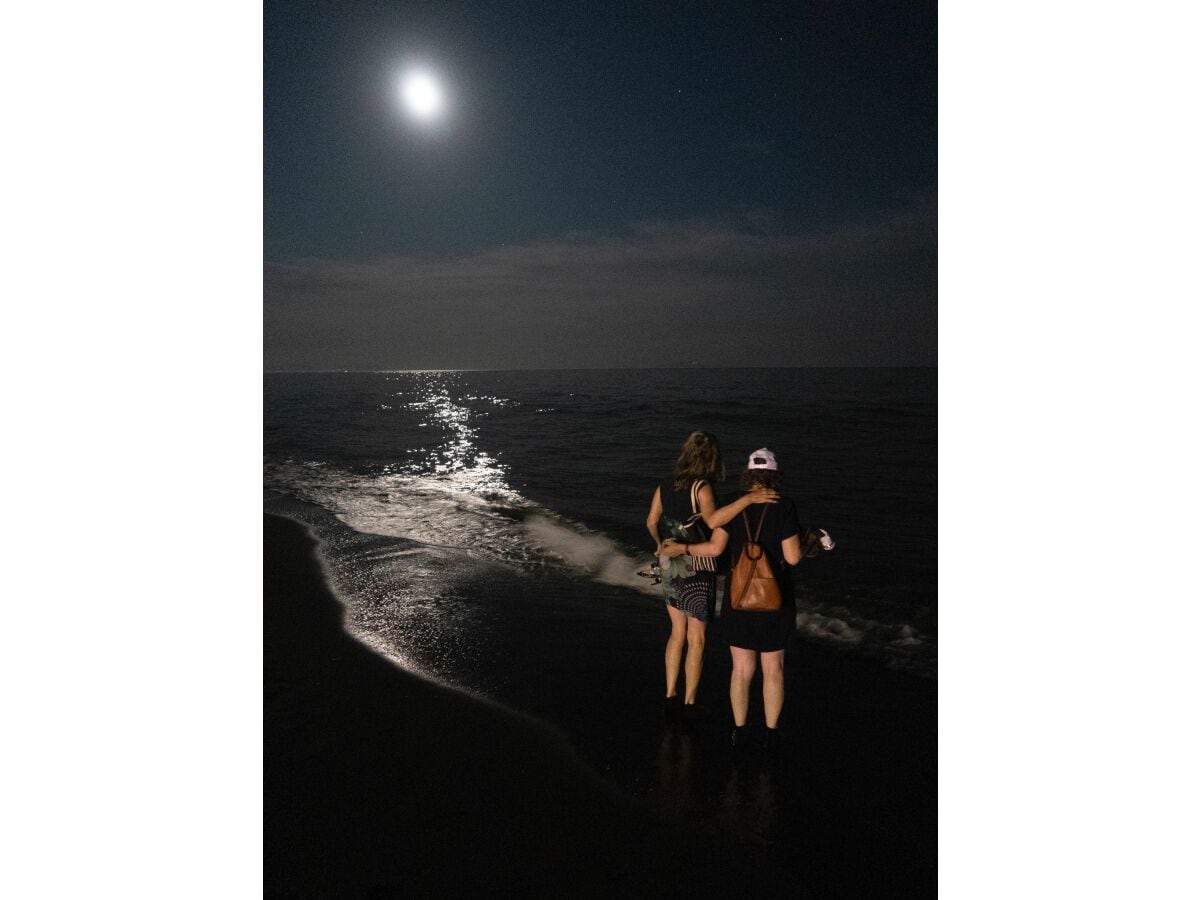 Vollmond am Strand