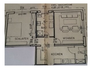 Grundriss - Ferienwohnung Pint