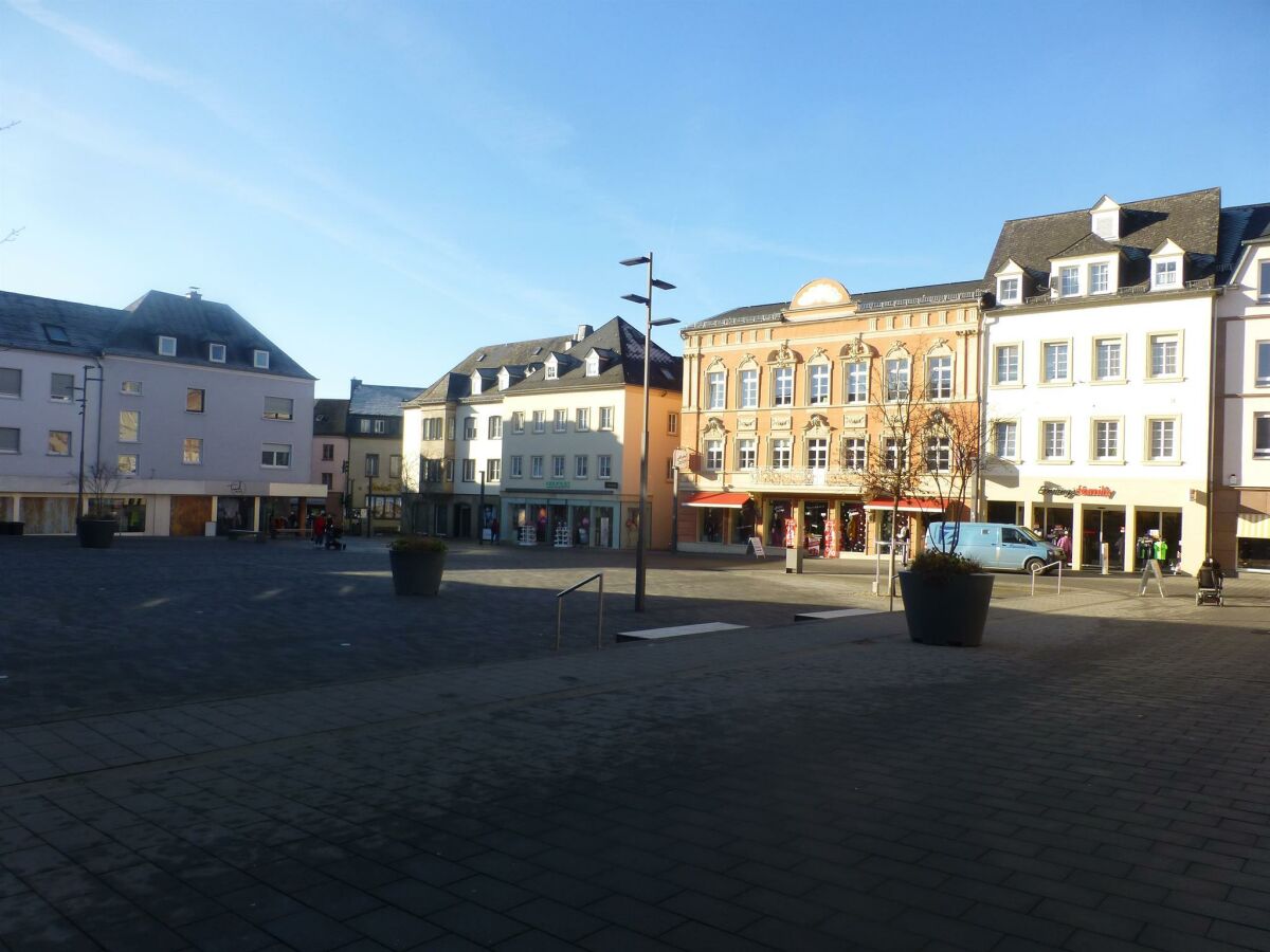 "Am Spittel" das ist der zentrale Platz in Bitburg