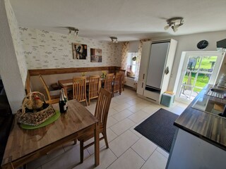 Ferienwohnung Esszimmer Küche_1b