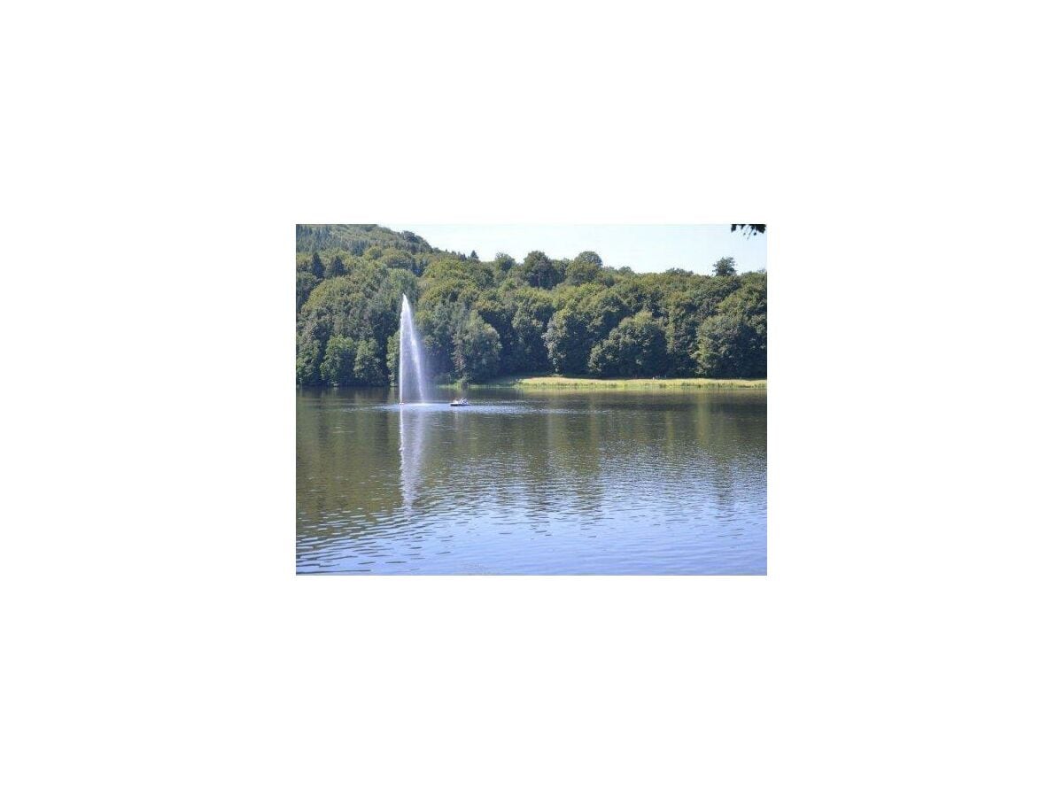 Fontaine am Bitburger Stausee