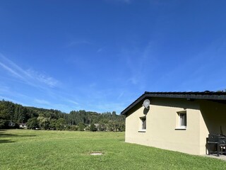 Hausansicht von hinten