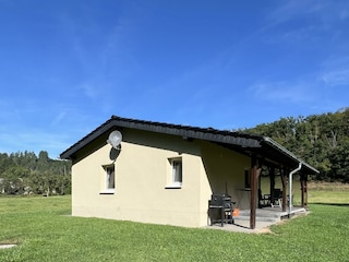 Hausansicht von hinten