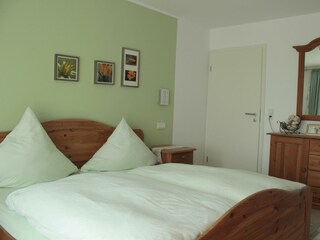 Schlafzimmer grün/Ilex