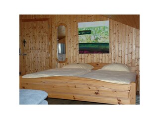 gemütliches Bett - Birke