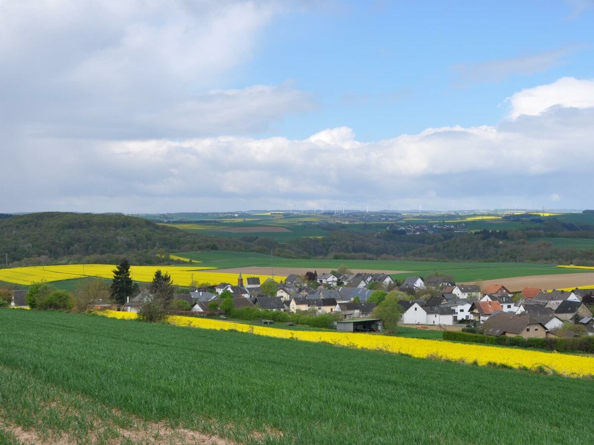 Blick vom Traumpfad auf Keldung