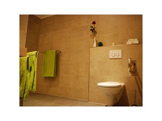 Toilette mit Haltegriff