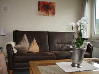 Wohnzimmer FeWo Weingut Emil Dauns