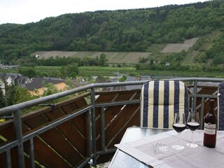 Balkon mit Moselblick