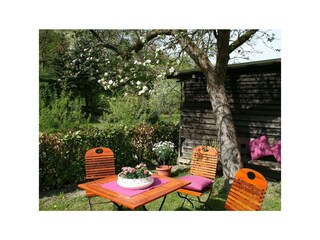 Sitzgruppe im Garten