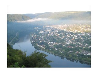 Unterdorf: Blick auf die Moselschleife bei Traben-
