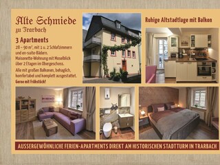 Appartement Traben-Trarbach Enregistrement extérieur 2