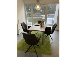 Esszimmer mit Moselblick