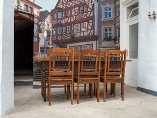 Innenhof /Gästeterrasse /Haus am Markt