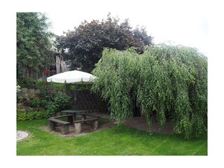 Grillmöglichkeit im Garten