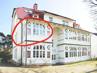 Wohnungslage in der Villa