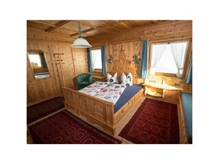 Schlafzimmer Fewo Zirbe