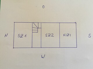 Grundriss 1 Etage