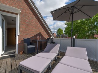 Geräumige Dachterrasse