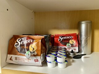 kostenfreie Kaffeeauswahl