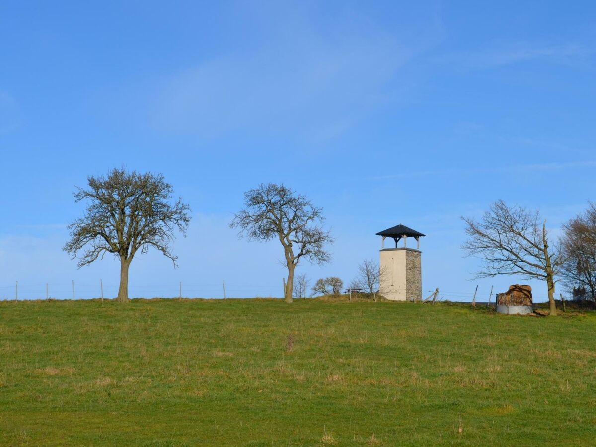 Der Beller Ausichtsturm am Rande unseres Ortes