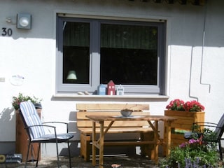 Sitzecke auf Terrasse