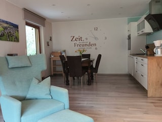 Essecke mit Küche