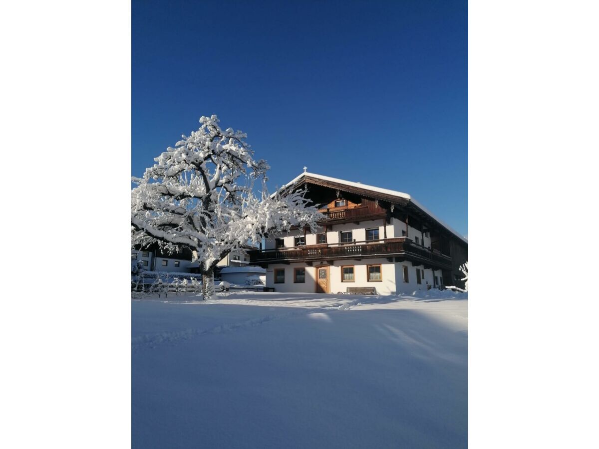 Haus im Winter