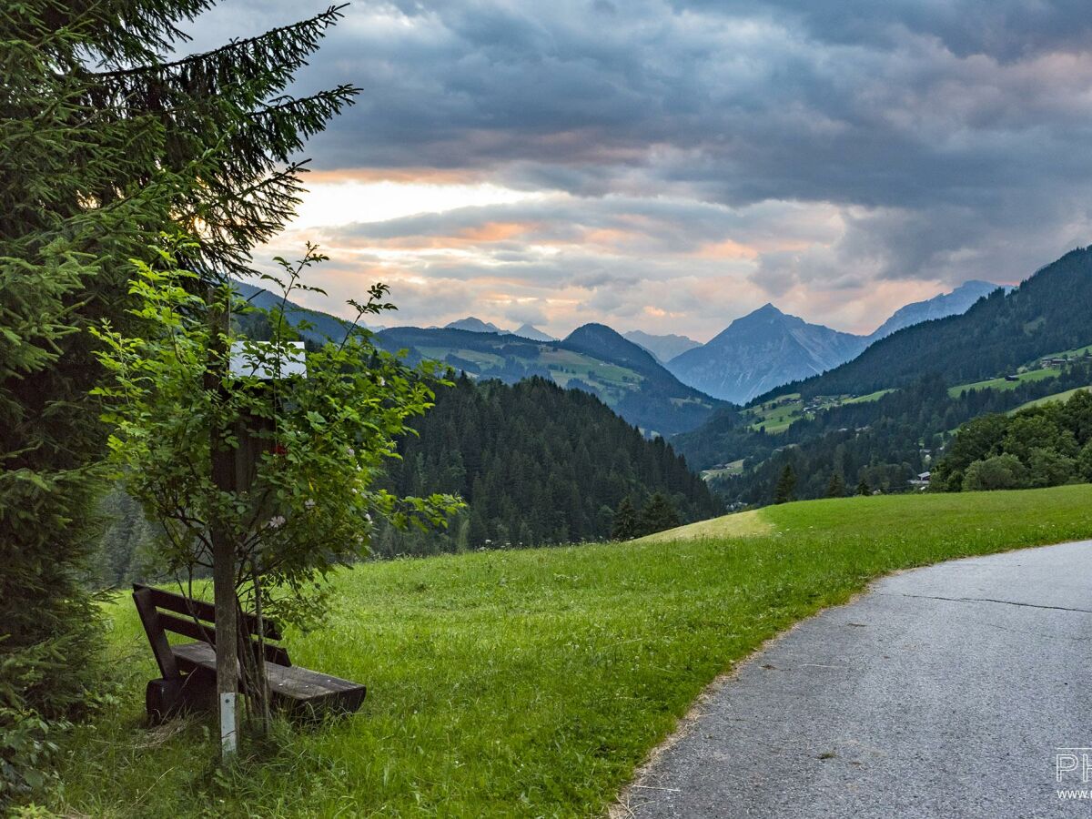 Alpbach Sonnenuntergang