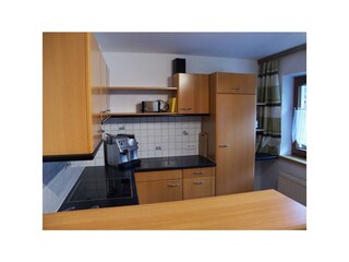 Küche in der Ferienwohnung im ersten Stock