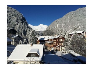 Blick auf die Geisselspitze aus der Villa