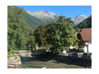 Blick aus der Villa