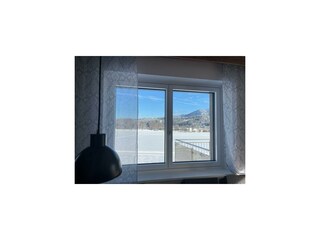 Ausblick auf die Winterlandschaft